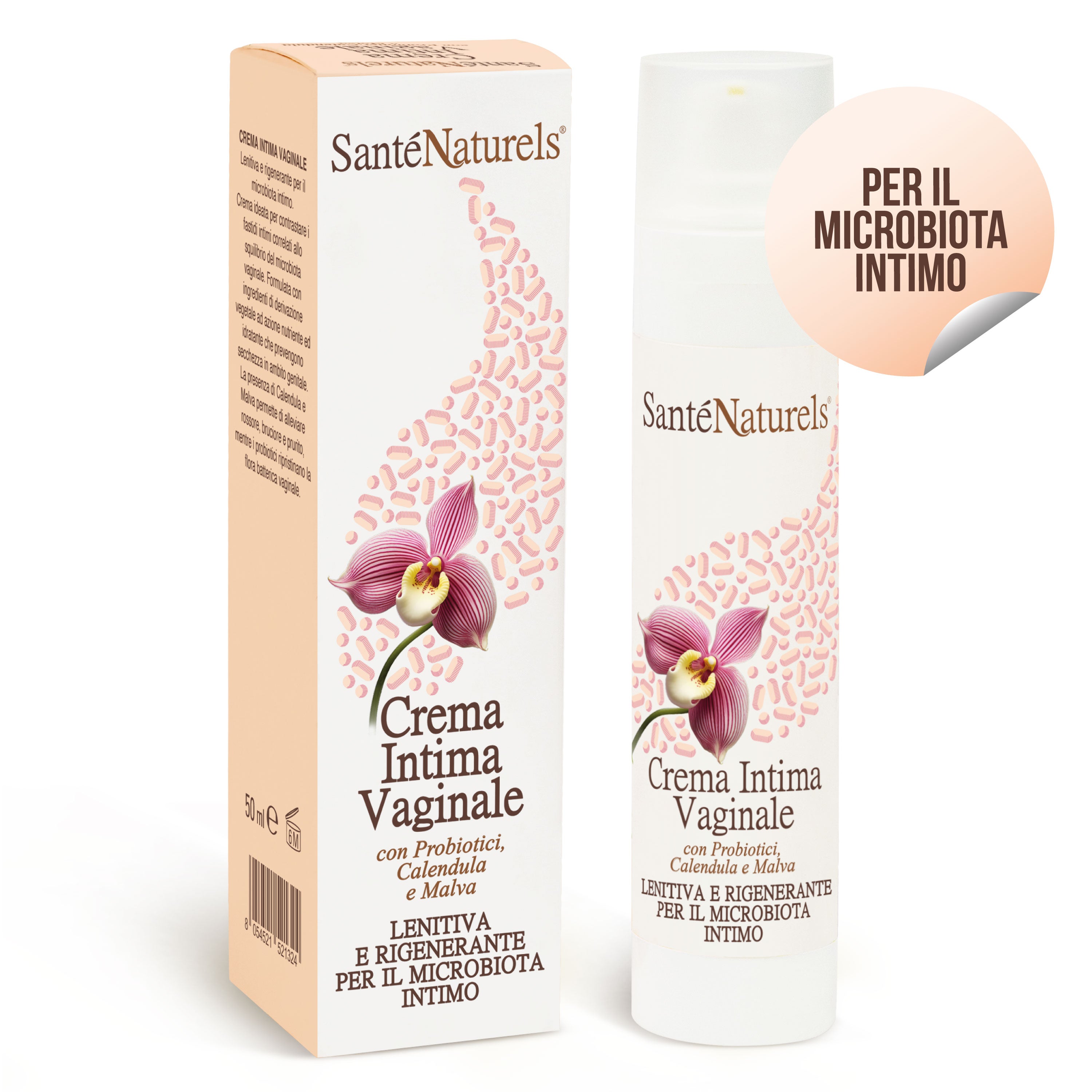 Crema Intima Vaginale Riequilibrante con Probiotici