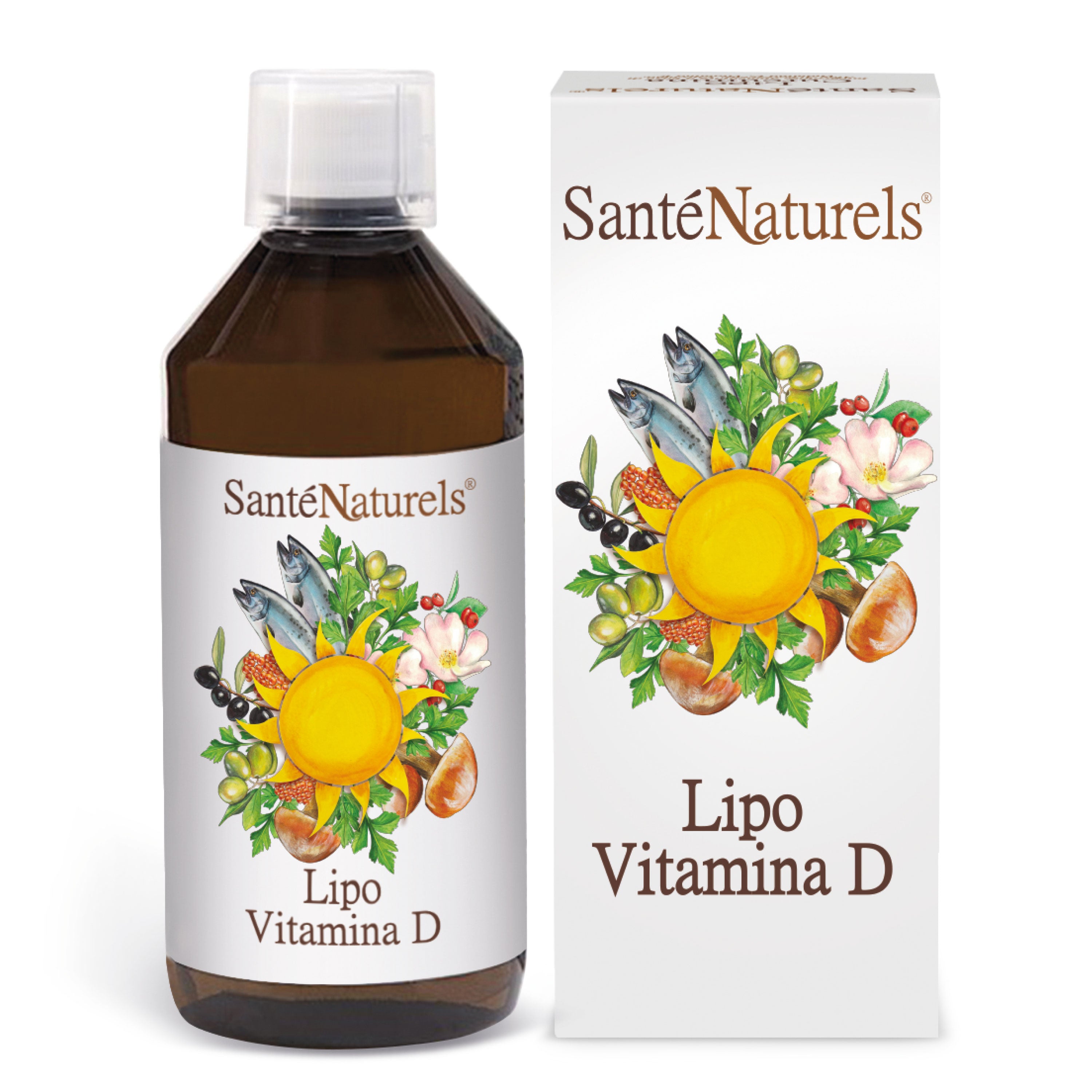 Lipo Vitamina D Liposomal Alta Absorción 250 ml. Vitamina D en liposomas