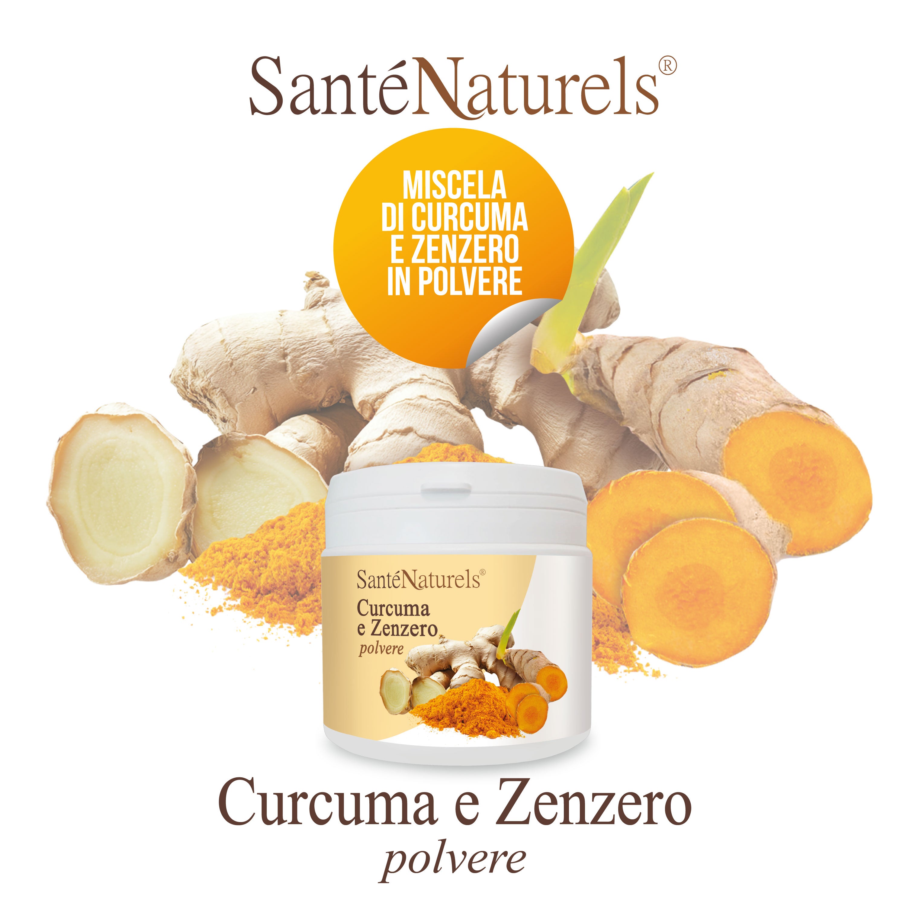 Preparato per Infuso Curcuma e Zenzero in Polvere - 200g