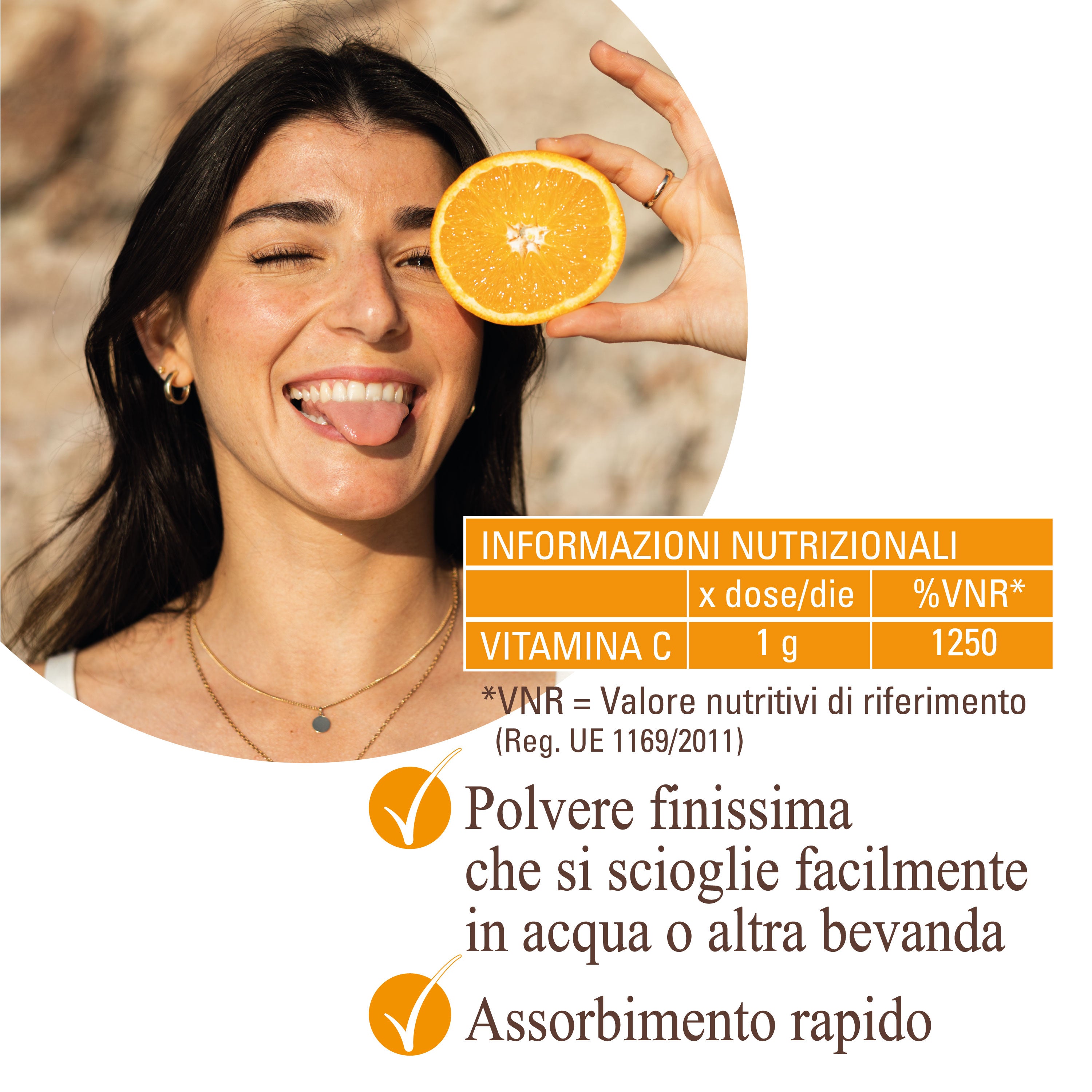 Vitamina C Acido Ascorbico Purissimo – Polvere Idrosolubile | 500 g o 1 kg