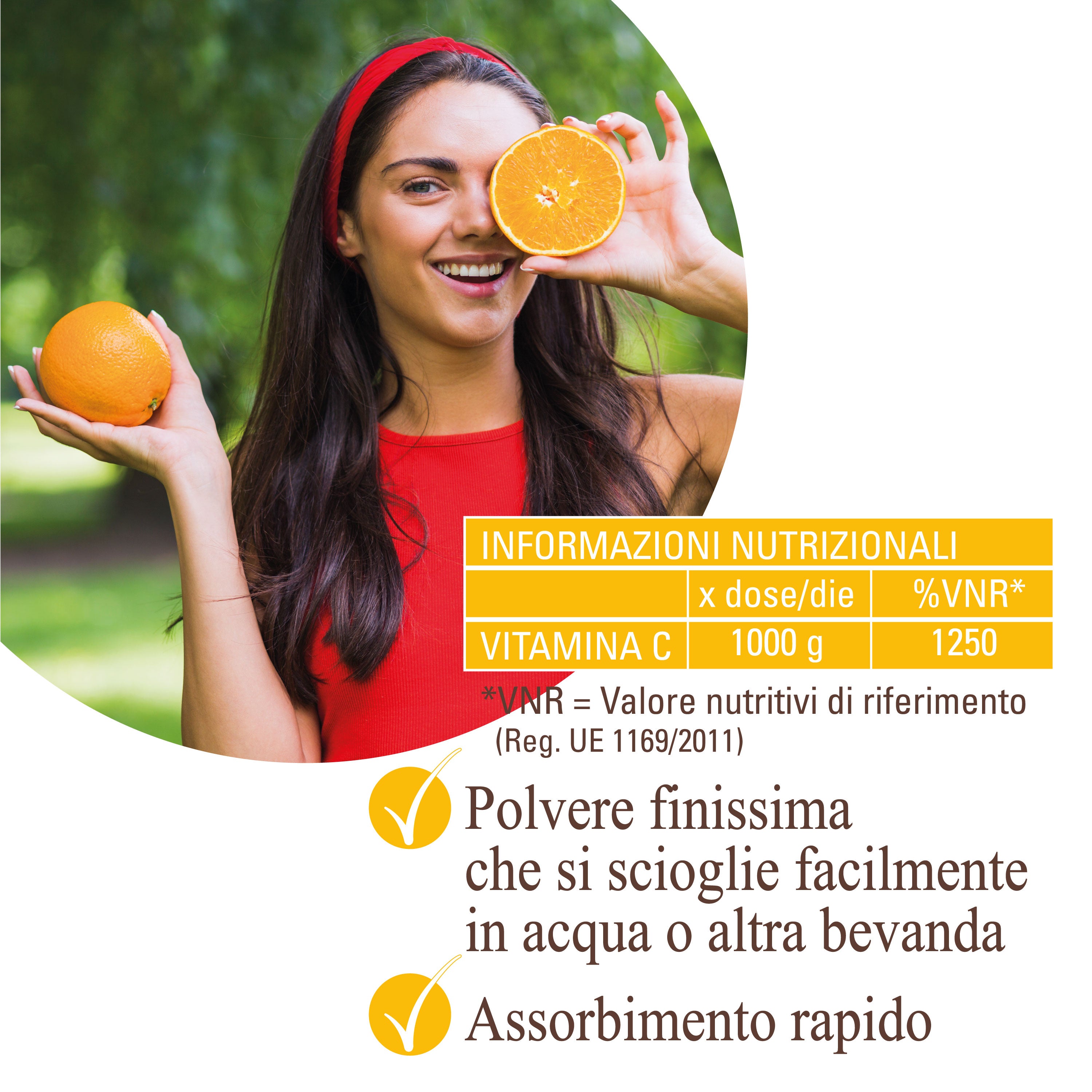 Vitamina C DSM® Polvere Produzione Europea – Acido Ascorbico (250 g / 500 g)