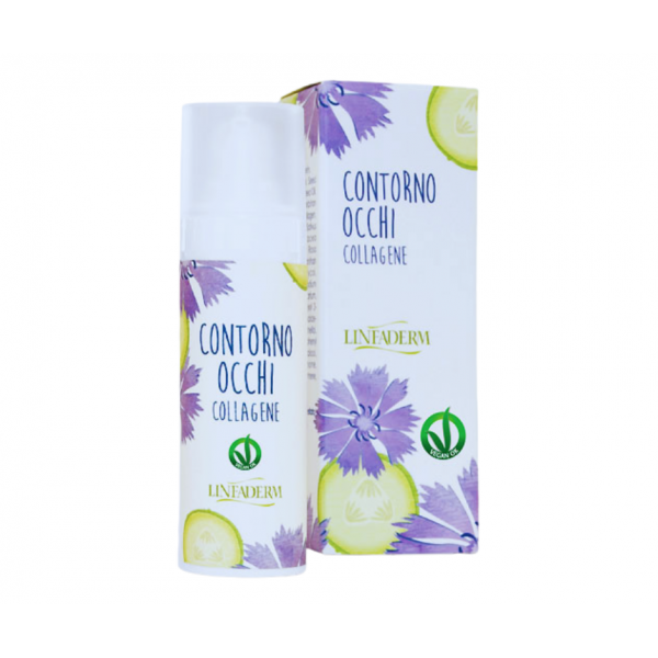 Contorno Occhi Collagene Vegetale 30ml VeganOk Prodotto Artigianale