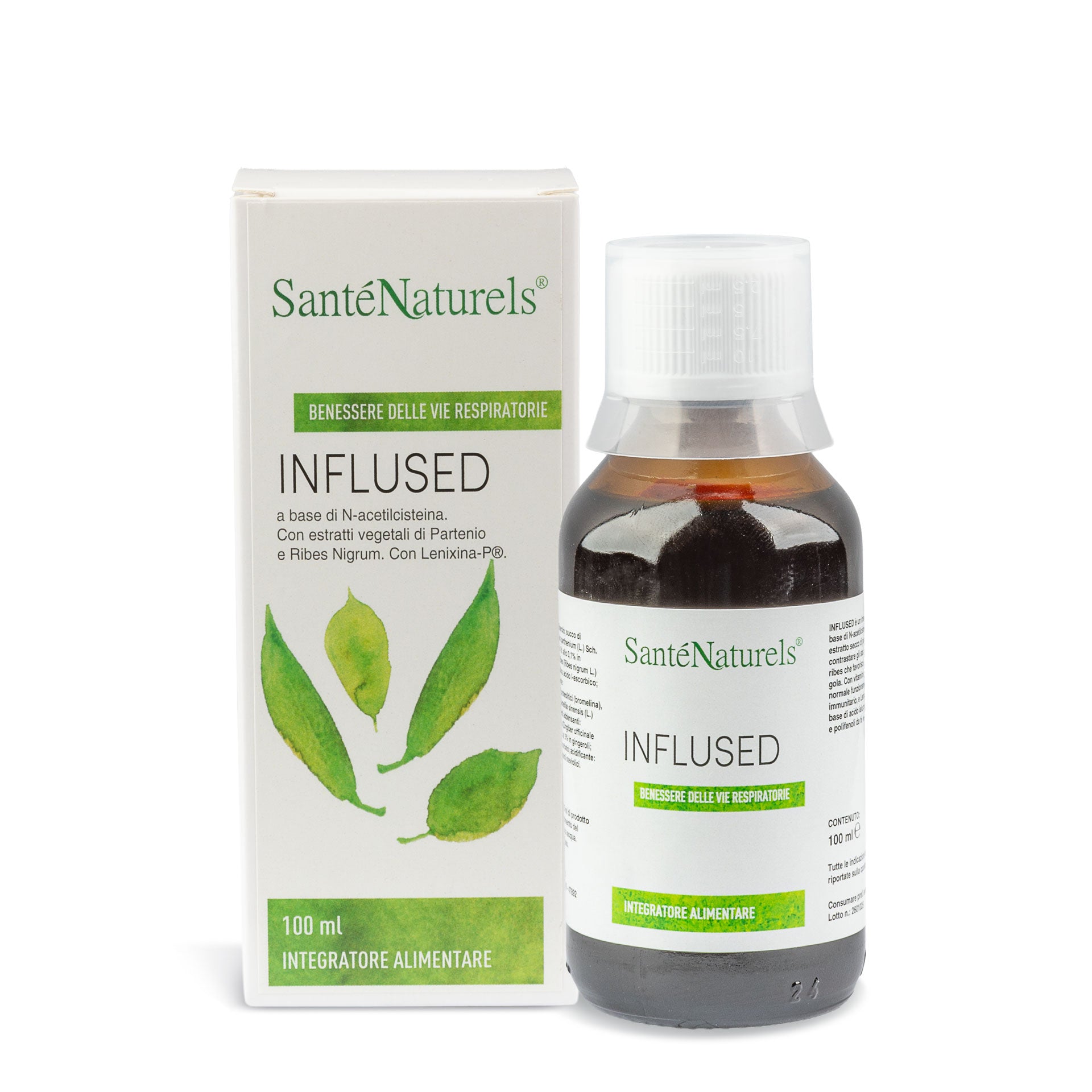 Inflused 100 ml – Integratore Liquido con NAC, Vitamina C e Miele per il Benessere delle Vie Respiratorie
