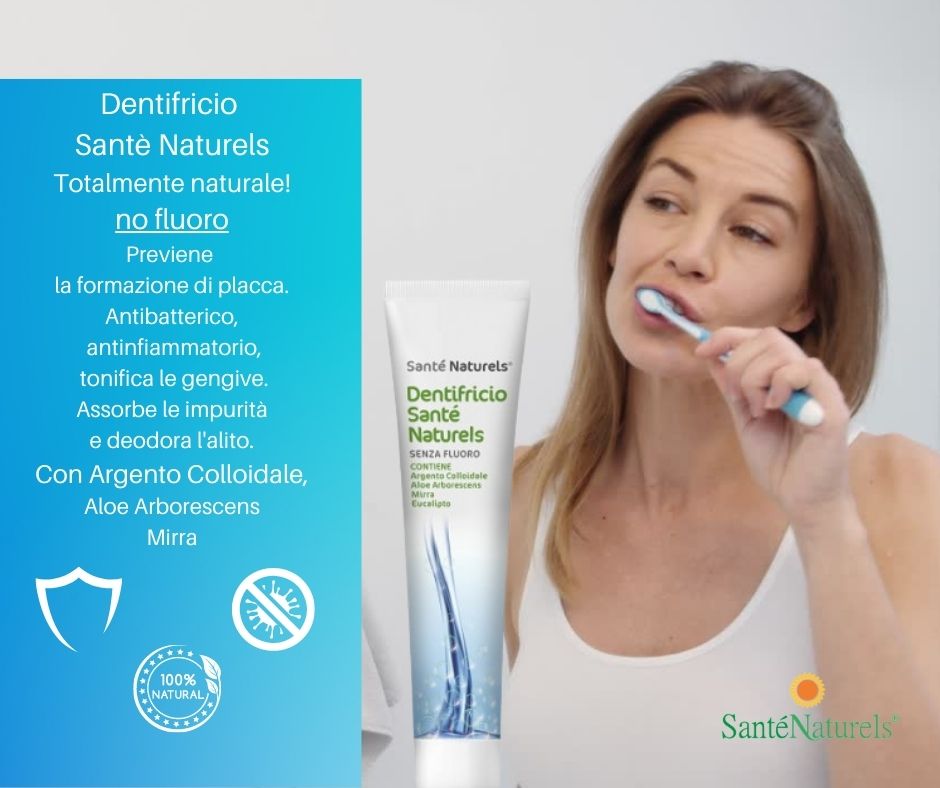 Vero® Pasta de dientes de plata coloidal Aloe arborescens, mirra, eucalipto sin flúor.