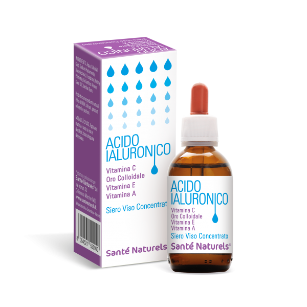 Ácido Hialurónico en Oro Coloidal con Vitamina C, E, A 30 ml