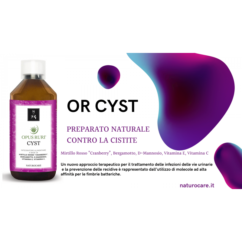 Cyst Sciroppo Contro Cistite e infgiammazioni alle vie urinarie 500 ml