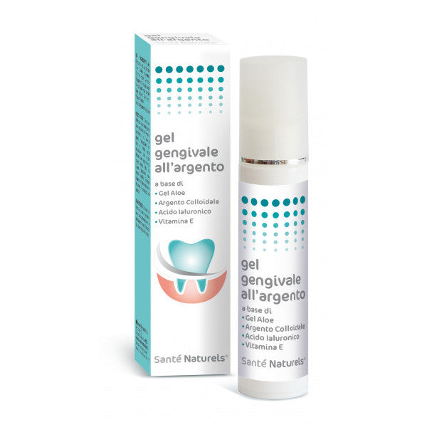 Gel Gengivale Argento Colloidale Vero®, Acido Ialuronico, Aloe, Vitamina E