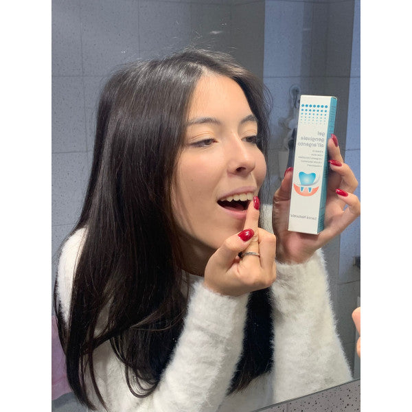 Gel Gengivale Argento Colloidale Vero®, Acido Ialuronico, Aloe, Vitamina E