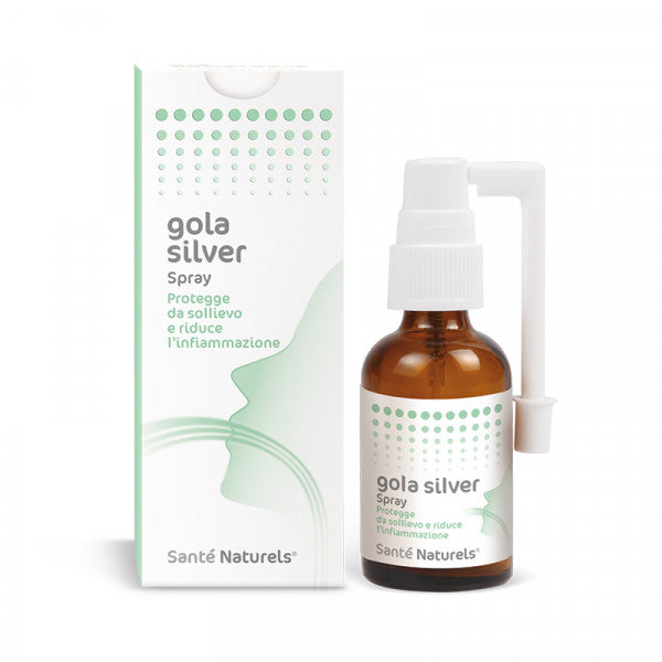 Gola Silver Spray Antinfiammatorio con Argento Colloidale Vero® 30 ml
