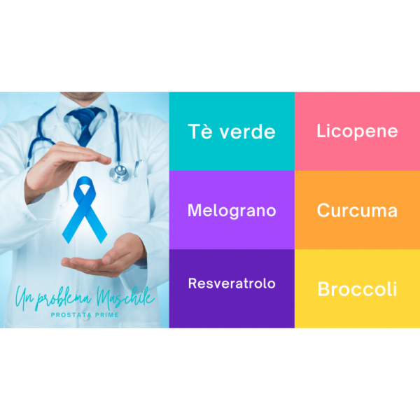 Prostata Prime Capsule Prevenzione Neo formazioni, Prostatiti, Infiammazioni