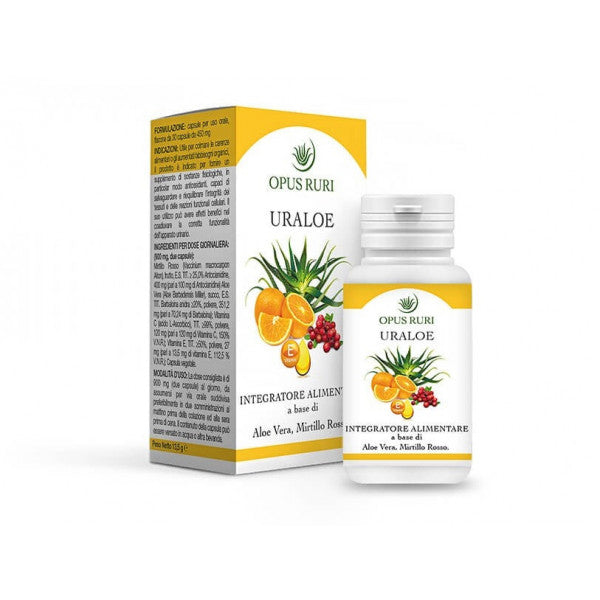 Cápsulas de Uraloe Prevención y mantenimiento del sistema urogenital