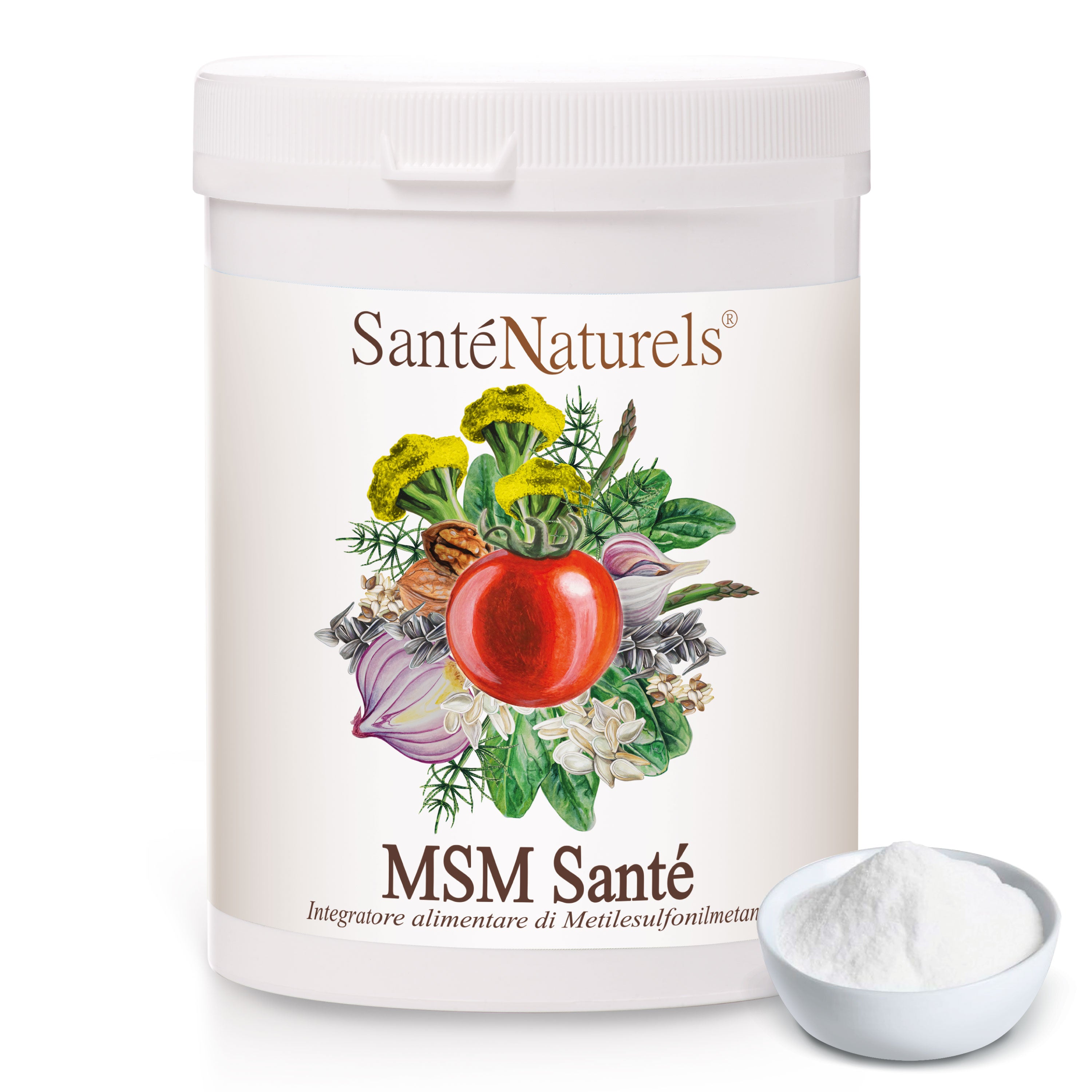 MSM para huesos, cabello, uñas, dolores musculares, huesos, artritis, artrosis 500g