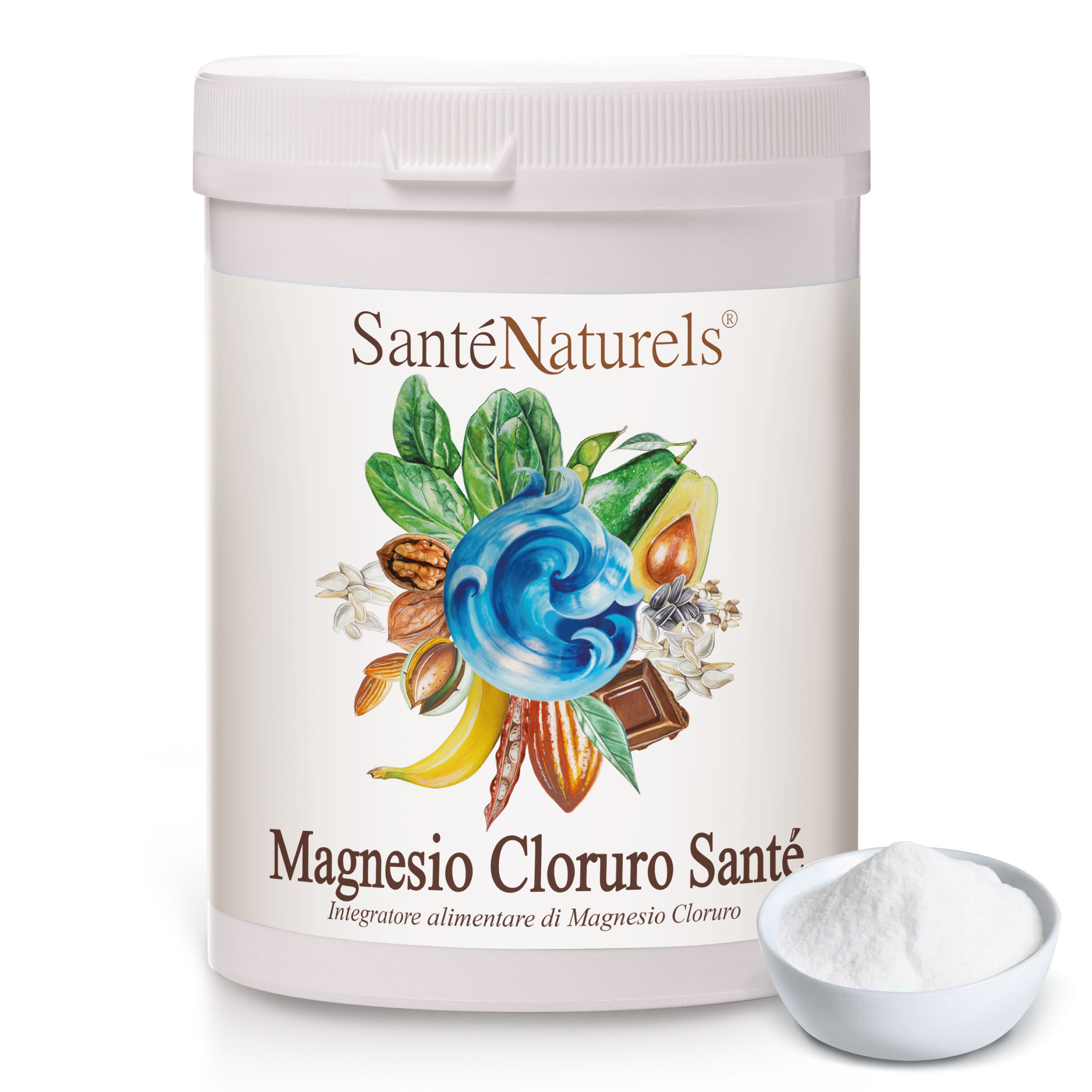 Cloruro de magnesio para metabolismo, músculos, sistema nervioso, huesos 1 kg