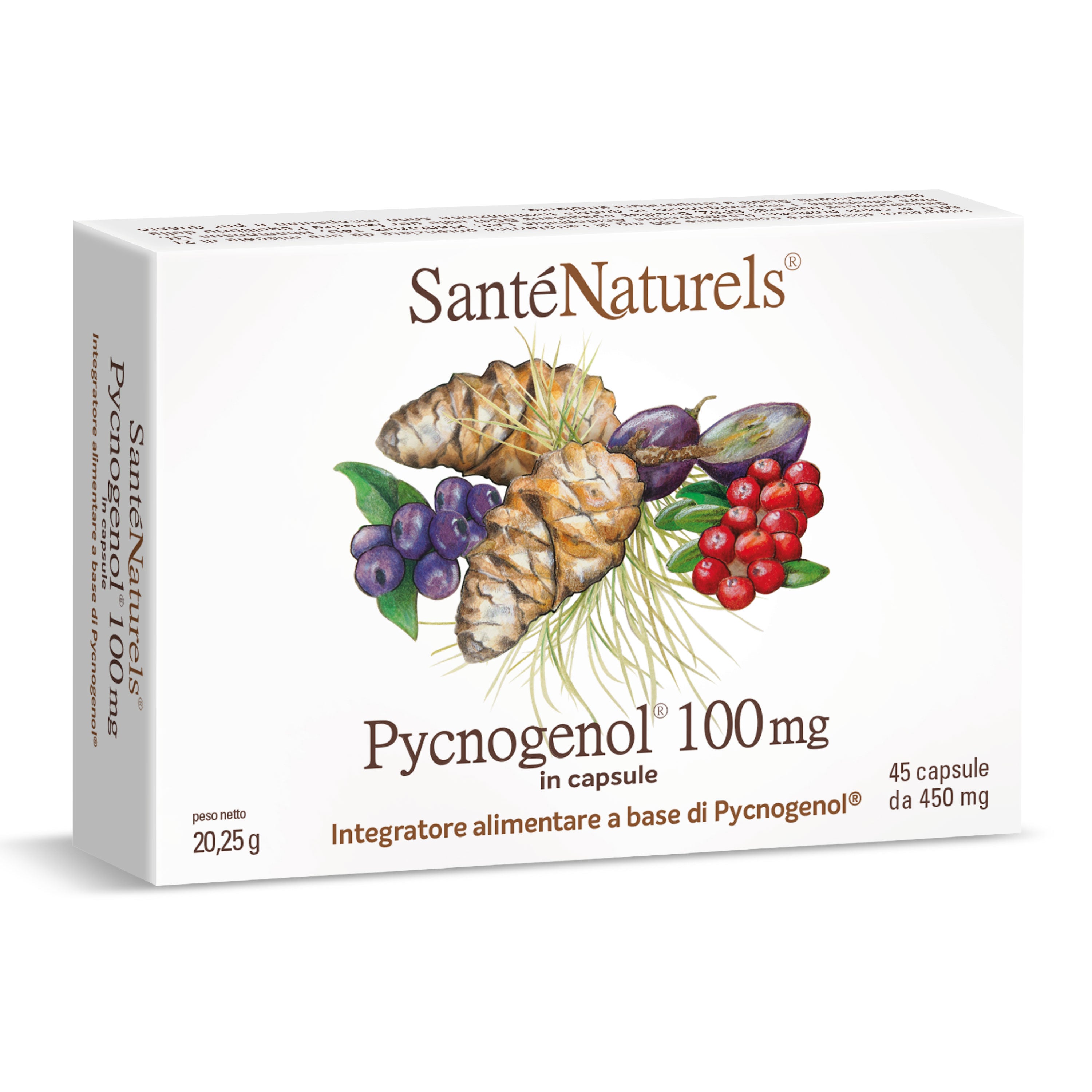 Pycnogenol® 100 mg per dose giornaliera – Occhi, Circolazione, Articolazioni