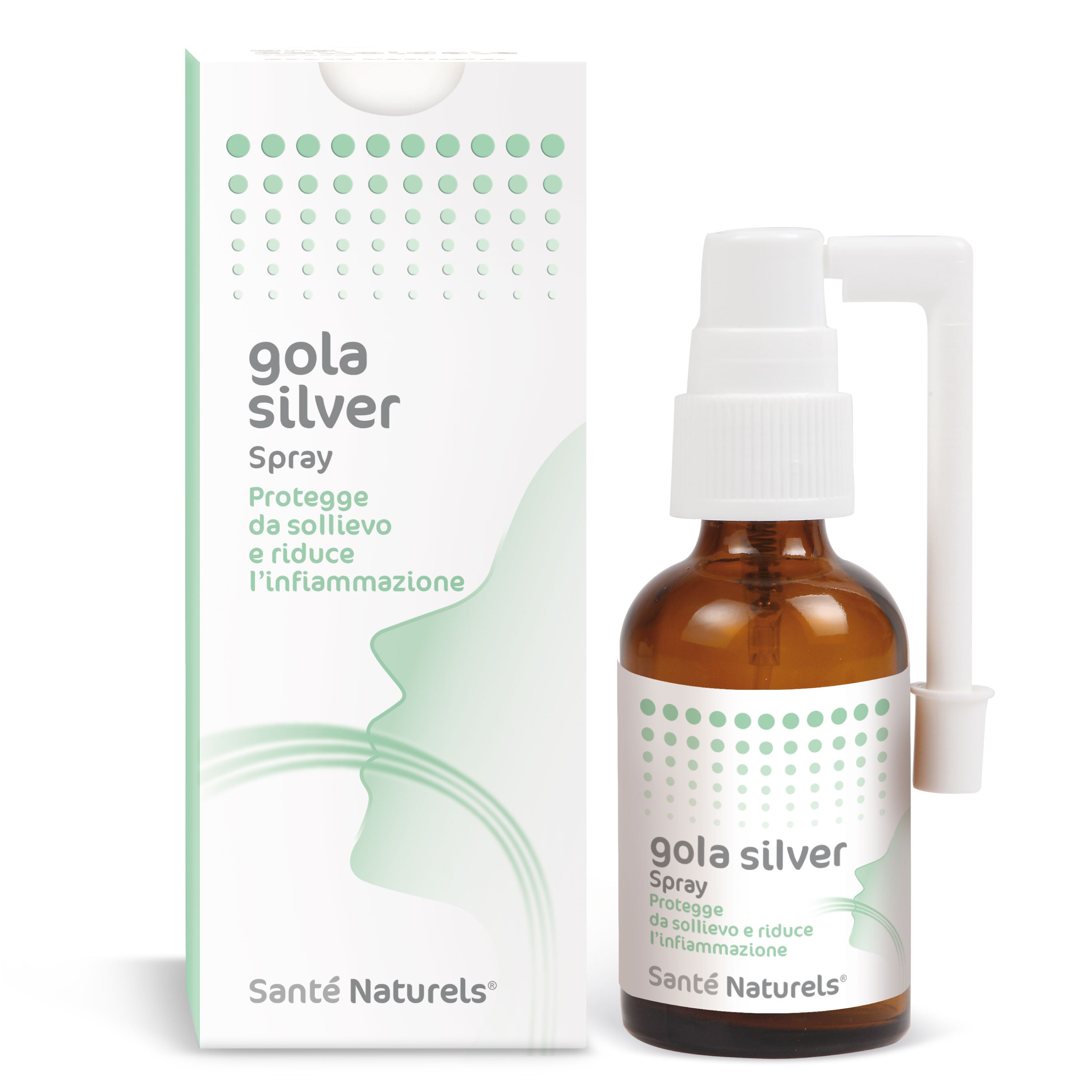 Gola Silver Spray Antinfiammatorio con Argento Colloidale Vero® 30 ml