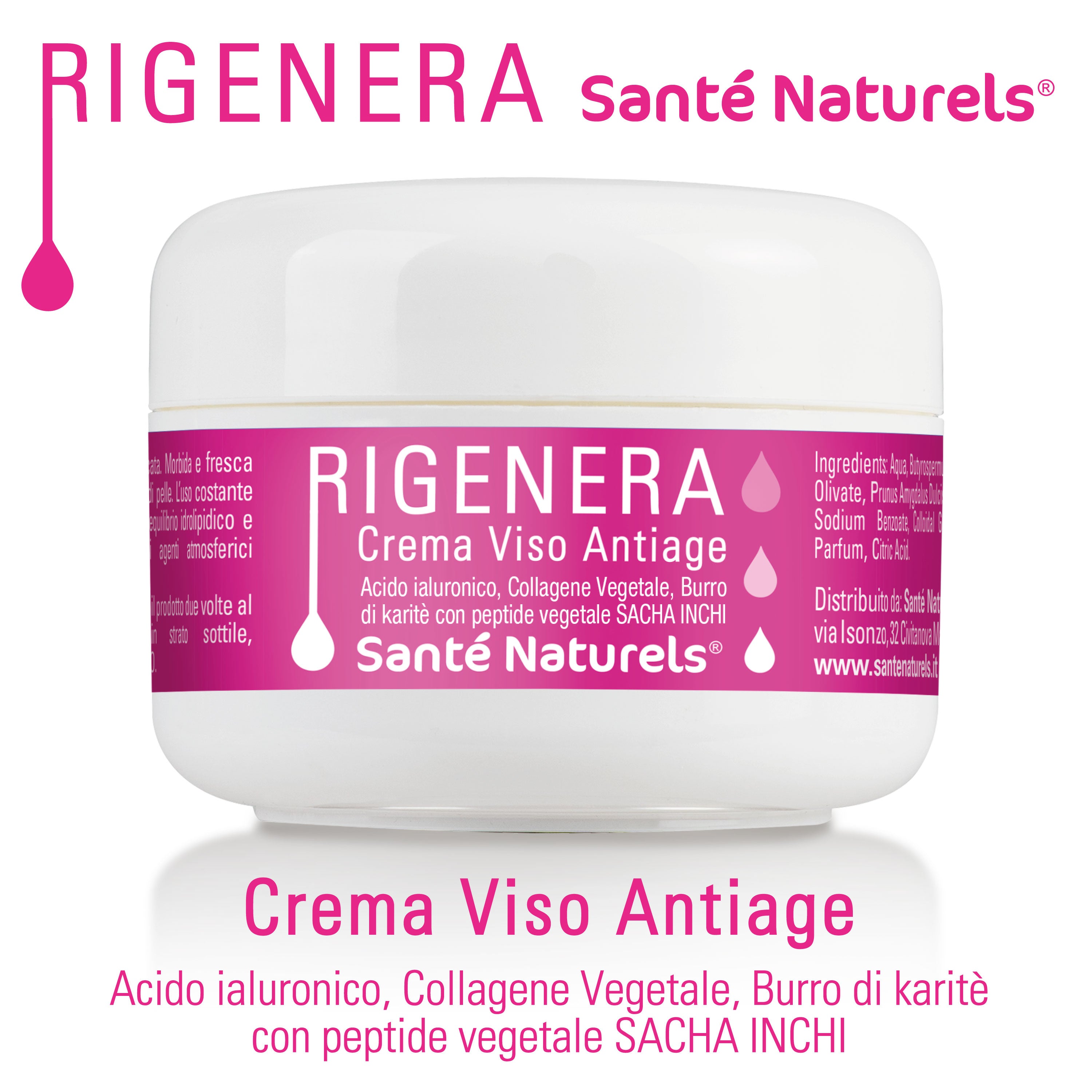 Rigenera – Anti-Aging Face Cream with Peptides 100 ml