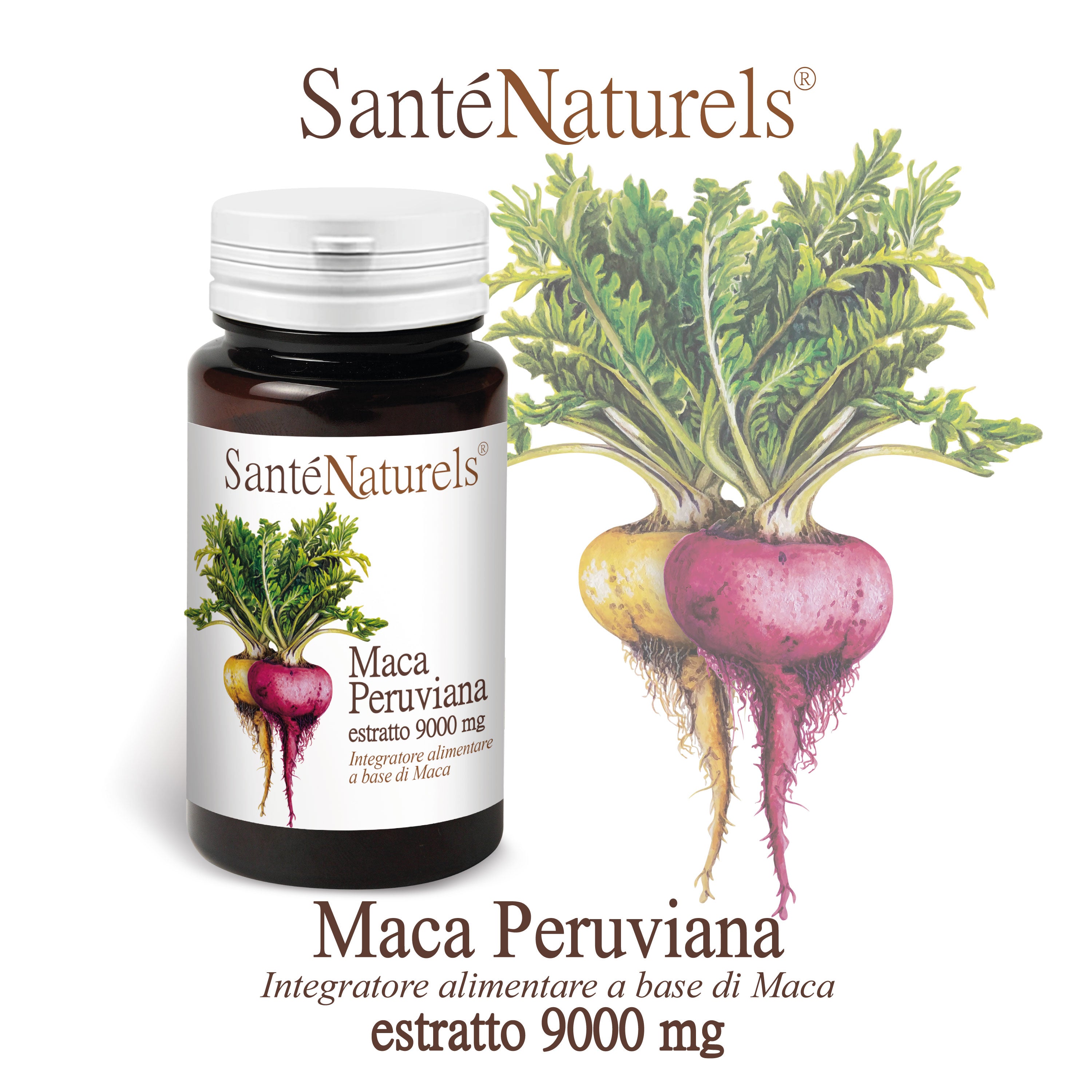 Maca Peruana 90 Cápsulas Vegetales extracto 20:1 Mejora tu Rendimiento