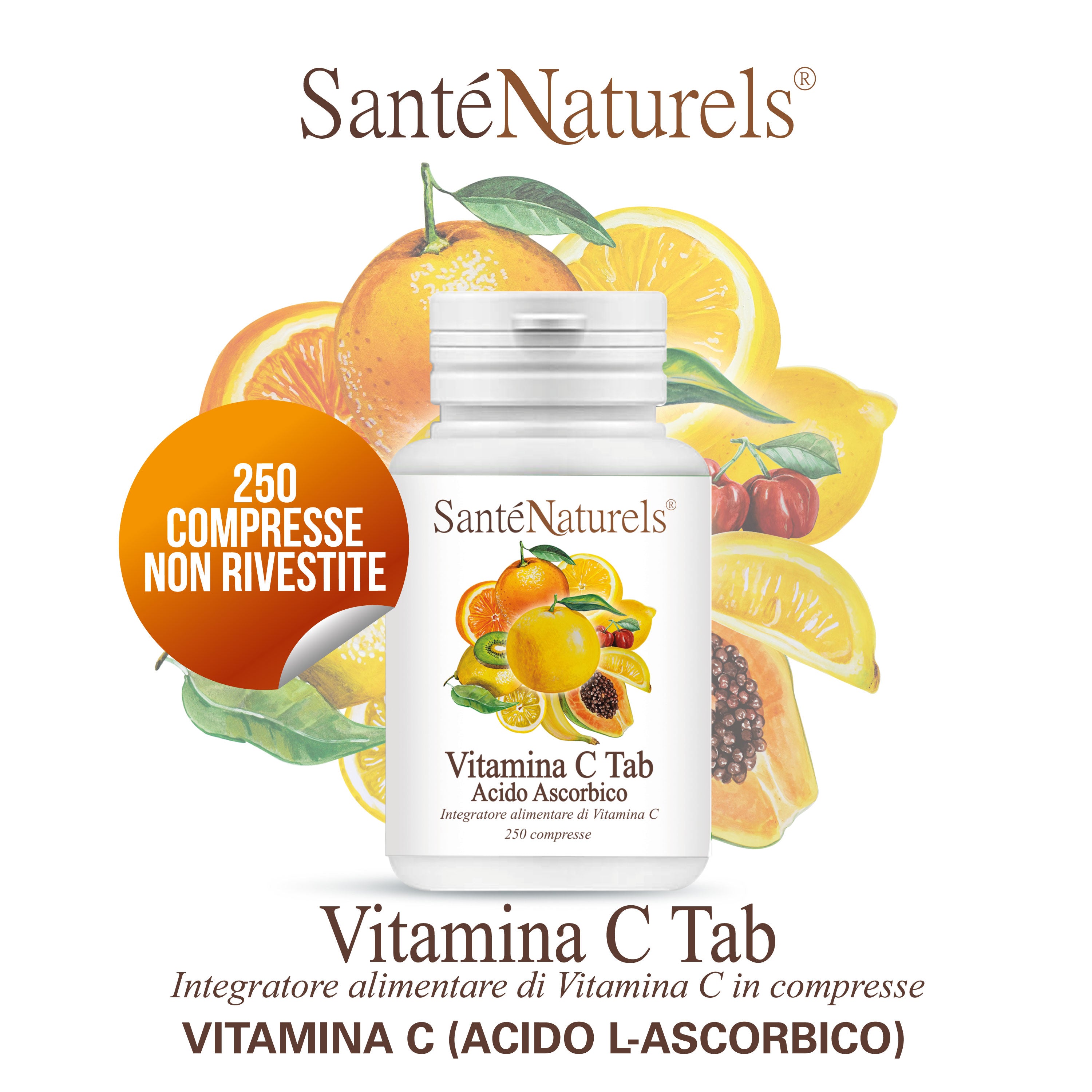 Vitamina C Purissima in Compresse – 250 x 1 grammo