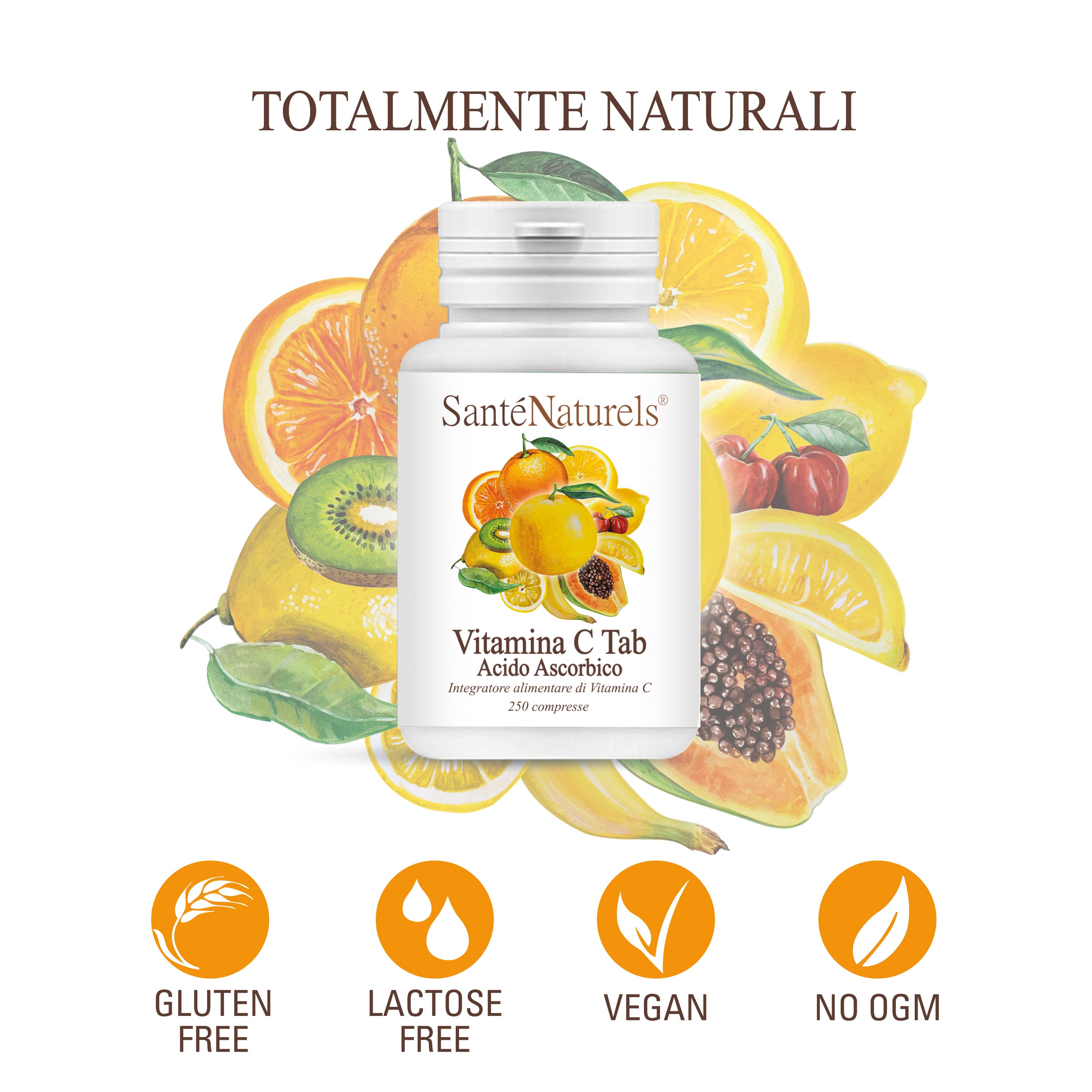Vitamina C Purissima in Compresse – 250 x 1 grammo
