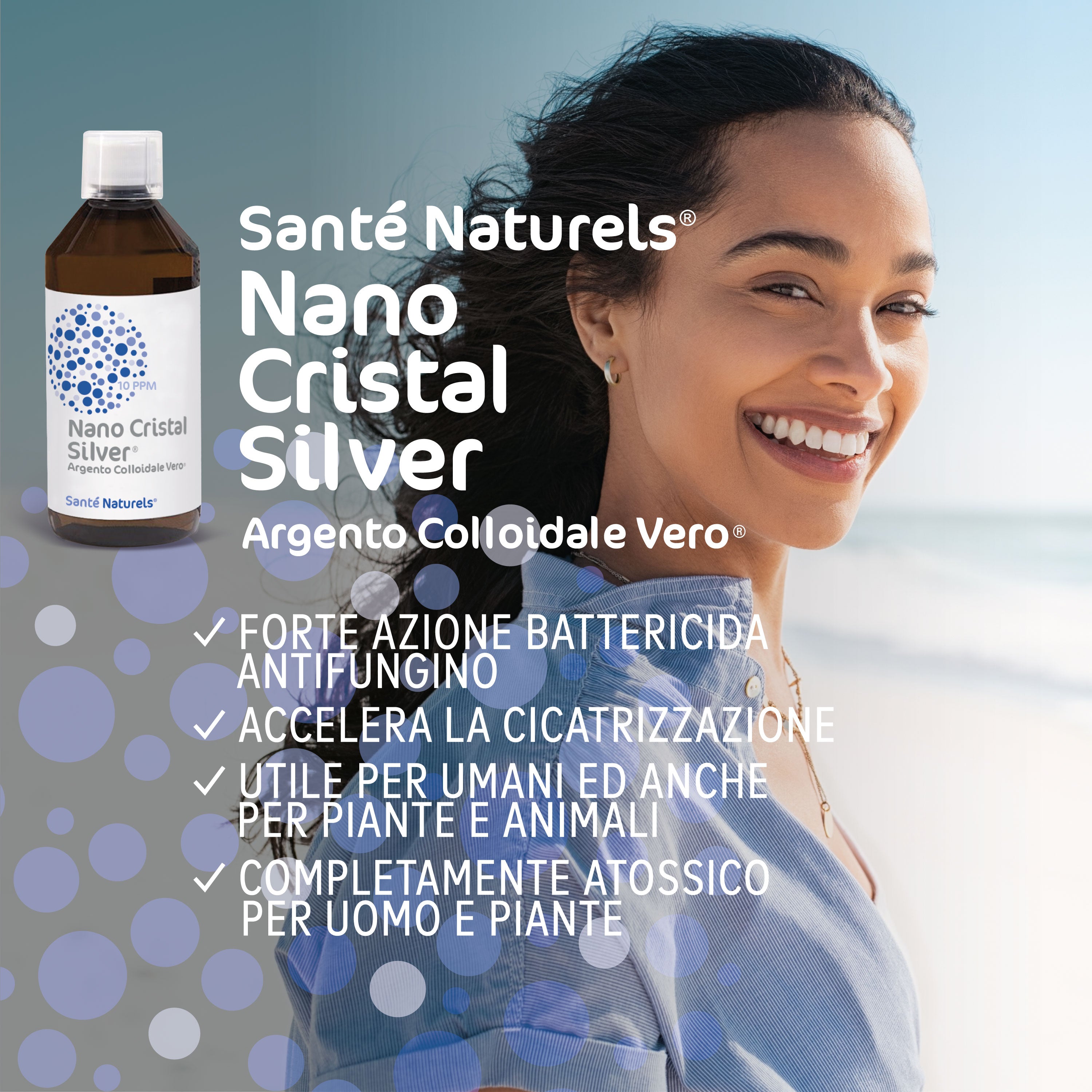 Nano Cristal Silver – Soluzione di Argento Colloidale Particellare