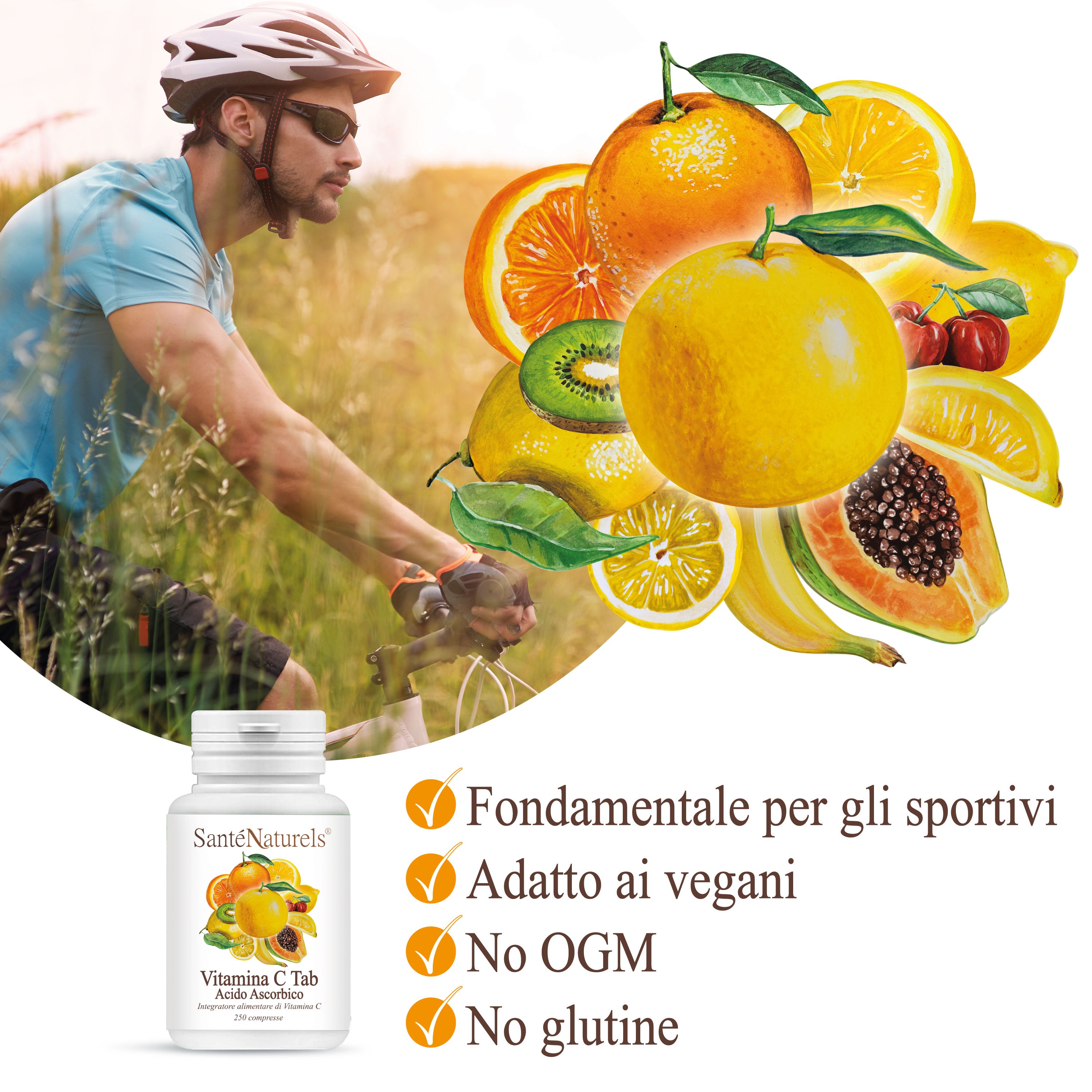 Vitamina C Purissima in Compresse – 250 x 1 grammo