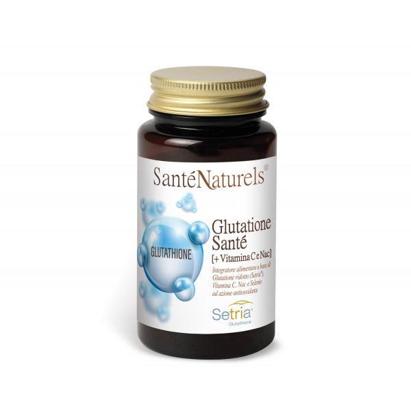 Glutathione Santé (Setria®) + Vitamin C and Nac 60 Capsules of 450 mg