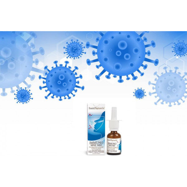 Immuno Spray Naso con Acido Ialuronico, Lattoferrina, Quercetina, Propoli, Argento Colloidale, Aloe 30 ml